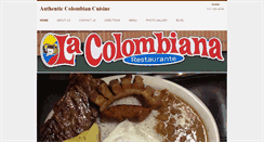 Desktop Screenshot of lacolombiana.us